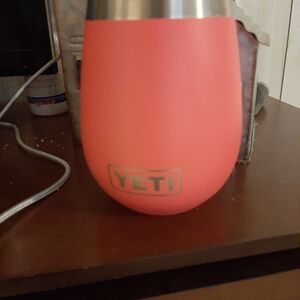 YETI Pink Stainless Steel Tumbler